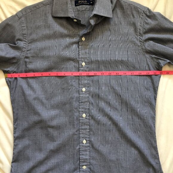 Polo Ralph Lauren Long Sleeve Button-Down Dress Shirt Mens Size 15 Wedding Guest - Picture 7 of 8